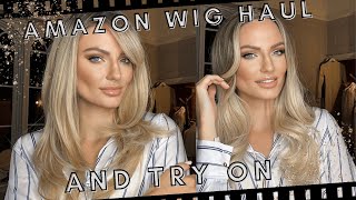 Amazon Wig Haul Part 2 | Trying On 3 Ahhmazing Wigs | Pluck And Style 3 Amazing Wigs | Under £20