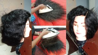 Too Broke For A Lace Closure??Make Your Own Wig/ No Flat Iron