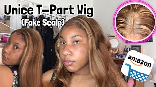 How To Install Unice T-Part Wig Ft Erikaj Lace Glue