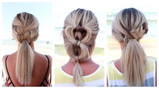  5 Easy Diy Summer Hairstyles  For Short To Medium Hair By Another Braid