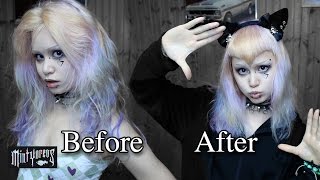  Cutting My New Hairstyle V-Bangs/Vampire Bangs | Mintyoreos Transformation