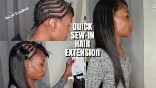 Watch Me Sew In My Hair Extensions |Episode 29