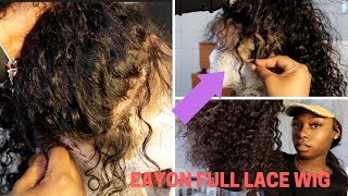 Eayon Curly Full Lace Wig Unboxing | Amazon Hair