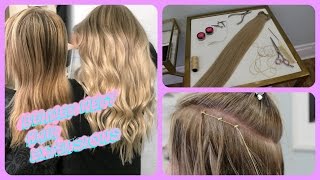 Beaded Weft Hair Extensions | Highlights & Hair Painting