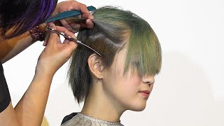 Asymmetrical Textured Pixie Haircut Tutorial - Wispy & Dimensional – Vern Hairstyles 58