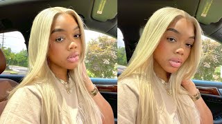 Ashy/Platinum Blonde | Customization + Install | 5X5 Closure | Aligrace Hair | Keylani Diane