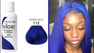 Blue Full Lace Wig Install