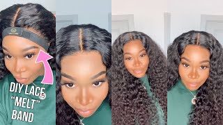 Big Curly 200% Density Hd Lace Wig | Diy Lace Melt Band + Glueless Install Ft. West Kiss Hair