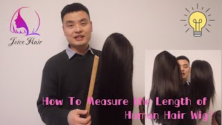 How To Measure The Length Of Human Hair Wig? Best Wholesale Hair Vendor