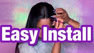 Very Detailed 4X4 Closure Wig Install | The Best Straight Wig | Beginner Friendly | Kriyya Hair