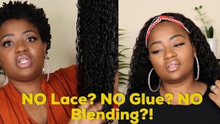 Chile, I Tried A Headband Wig And Oh My!!!  | West Kiss Hair