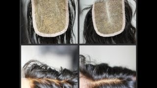How I: Successfully Bleach My Knots On Lace Closure