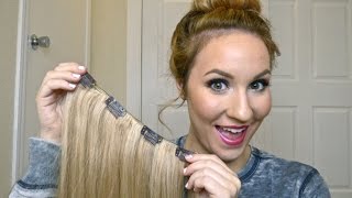 Diy/ How To: Make Your Own Clip In Hair Extensions