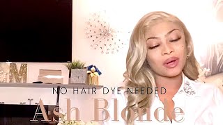 **Must Watch**The Best Ash Blonde Wig | Outre Synthetic Perfect Hairline 13X6 Lace Front Wig - Evona