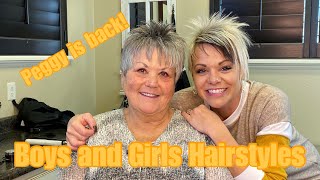 Older Women Haircuts - Short Pixie Hairstyles For Women Over 60 - Meet Peggy