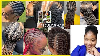 2021 #African Braids Hairstyles Pictures #Braided Hairstyle| Peculiar Hair