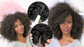 Double U-Part Wig: No Leave-Out Crochet Method! Queen Weave Beauty