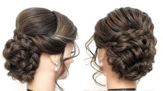 Bridal Prom Updo Tutorial. Wedding Hairstyles For Long Hair