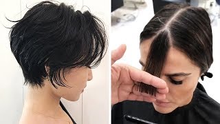 Trendy Hairstyles 2019 | Trending Pixie Cut & Hair Transformation Grwm | Women Short Haircut Ideas