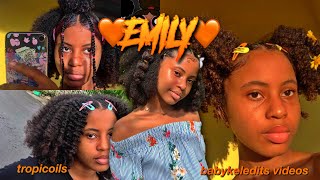 Emily Cute And Trendy Curly Hairstyle Compilation Pt.2 | Babykeledits Videos