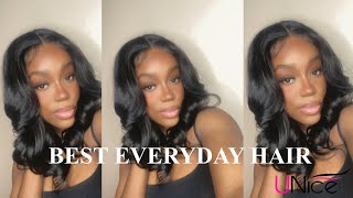 *Must Have* Everyday Wig Install | Unice Hair T-Part Wig Review