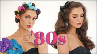 Heatless Curls With Scrunchies | ’80S Hair Tutorial! Jackie Wyers