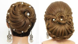 2 Easy Bridal Hairstyles For Long Hair. New Updos With Braids