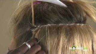 Hair Extensions - Attaching Long Hair