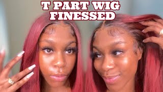 I Bodied This T Part Wig  Install Tutorial | Myfirstwig