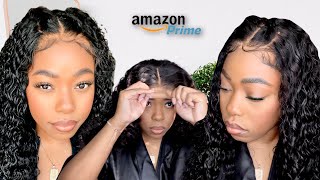 How To Customize A 4X4 Lace Front Wig | Deep Wave, 20 Inches, Swiss Lace | Vivibabi Hair | Amazon |