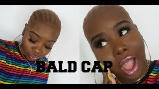 ♡ Perfect Bald Cap Easy ! Tips & Tricks | Wig Caps For Woc