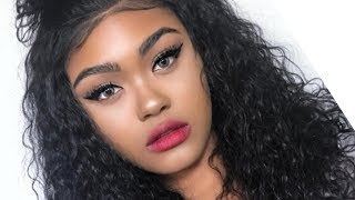 How To Make A 360 Lace Wig Look Natural: Application, Parting, Hairline | Kenniejd