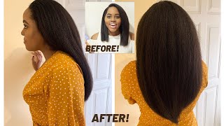 How To Grow Your Hair Past Shoulder Length | Grow Thick & Long Hair & Retain Length