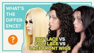 360° Lace Wig Vs. Full Lace Wig Vs. Lace Front Wigs. What`S The Difference?