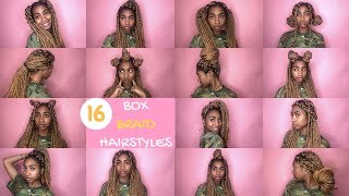 16 Box Braid Hairstyles | Cute & Easy Ways To Style Box Braids