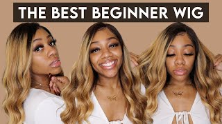 How To Wear A T-Part Wig! | The Best Blonde Ombre Highlighted Wig! | Ft. Luvme Hair