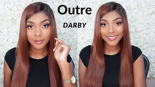 This Unit Is Fire!! | Outre Synthetic Sleeklay Part Hd Lace Front Wig - Darby