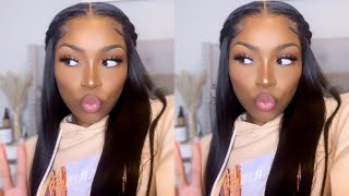Beginner Friendly 5X5 Lace Closure Wig (Watch Me Attempt To Install) Super Thin Hd Lace | Divaswigs