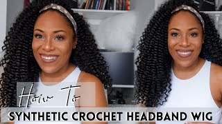 How To Make A Headband Wig Using Crochet Hair (Under $30)| Is This Headband Wig Trend A Fad?!?