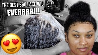 Undetectable Lace!!! *No Glue* 360 Lace Wig Install Start ➡︎ Finish! Ft. Omgherhair