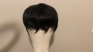 Pixie Cut Wig/ First Attempt