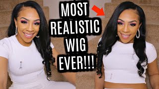 Easy 15 Minute Hair Style | Ready To Wear U-Part Wig! | Chantiche Wig