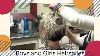 Women Short Asymmetrical Haircut | New Haircut For Radona