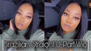 $50 U-Part Wig| Easy Install+ Styling|Ft. Canaryfly Hair