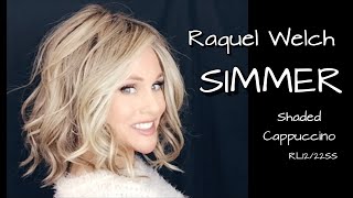 Simmer Wig By Raquel Welch Review | Rl12/22Ss Shaded Cappuccino | Compare Maximum Impact | Styling!