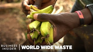 How Banana Waste Is Turned Into Rugs, Fabric, And Hair Extensions | World Wide Waste