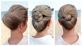  3 Easy Diy Summer Hairstyles  For Short To Medium Hair By Another Braid
