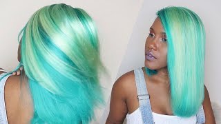 Learn How To Custom Color Lace Wig |613 Full Lace Wig 150% Density