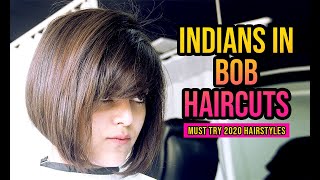 Different Indian Women In Bob Haircuts | 2020 Short Haircut Ideas