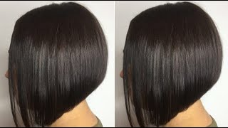 How To Cut Layered Bob Haircut Step By Step - Short Bob Hairstyles